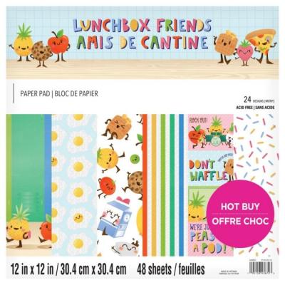 Craft Smith Lunchbox Friends Designpapier - Paper Pad